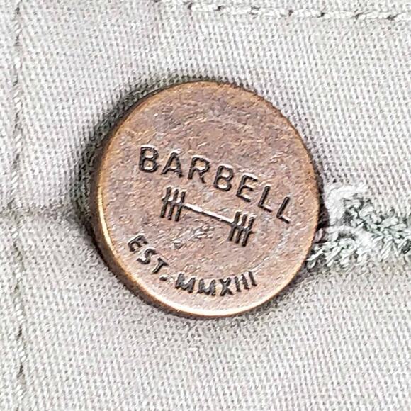 Barbell Apparel Pants Men's Athletic Chino Flat Front Ash Size 32X34 New 32 - Picture 5 of 14